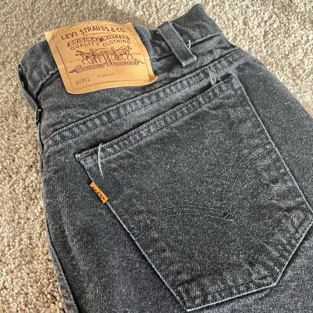 Orange Tag Levi’s Shorts